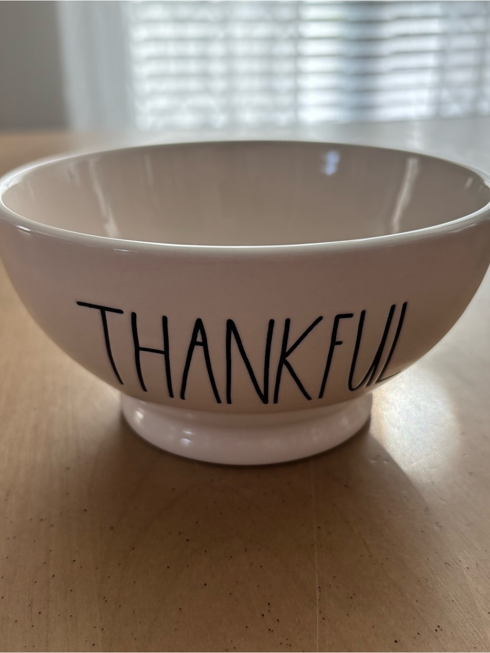 Rae Dunn “THANKFUL” 6 Inch Bowl. Artisan Collection. Excellent Cond. Fast Ship